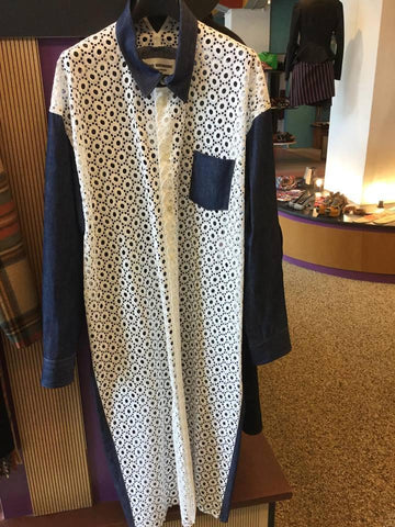 C ontrast shirt Dress XQ-0014-051-1-4