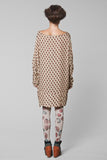 Charlies wife beige Shell print dress
