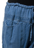 Drop crotch trousers