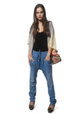 Drop crotch trousers