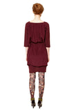 Hattie burgundy