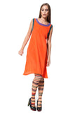 Hedren Orange dress
