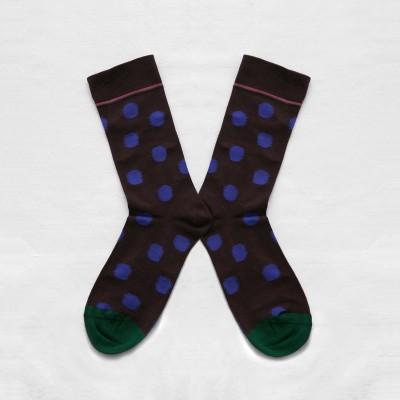 Dark Brown Polka Dot