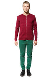 Full zip sweater Red