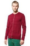 Full zip sweater Red