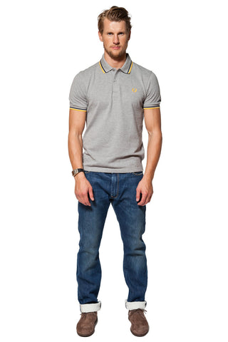 Slim Fit TwinTipped Marl Grey