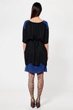 Hattie Black & Blue dress