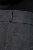 Black & grey blouse top dress