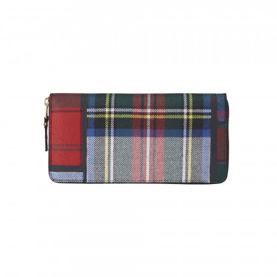 Tartan Patchwork wallet SA0110TP Red