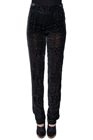 Diane Pants -Burnout Black