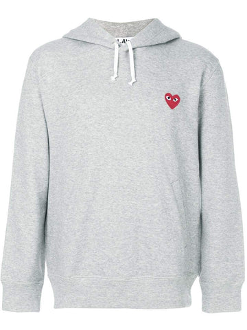 COMME DES GARÇONS PLAY heart logo hoodie