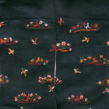 Flowers and Birds dark socks