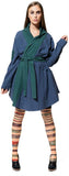 Garbo coat blue