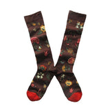 Oeillet chataigne socks