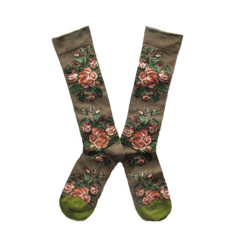 Fawn Bouquet socks
