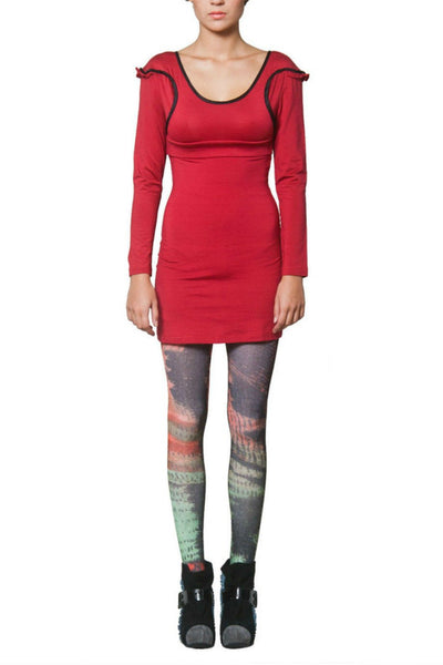 Rolfs wife Red dress