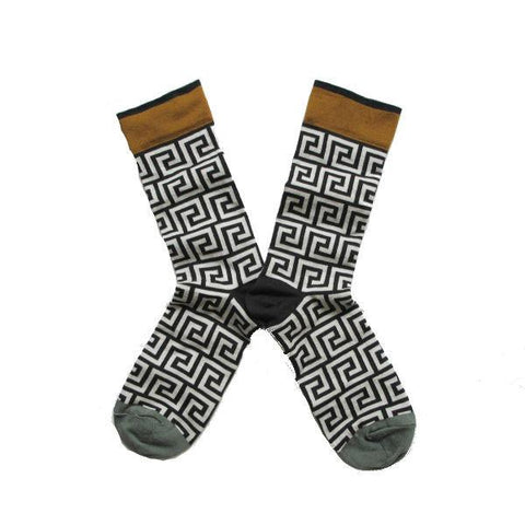 GRECQUE FAUX NOIR/GRIS