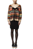 Multicolored Fair Isle patterned sweater